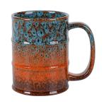 YYW Ceramic Coffee Mugs Handmade Pottery Mugs 20 Oz Espresso Cups Large Tea Cups with Handle for Office and Home (Multi-A)