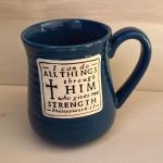 Can Do All Things Pottery Coffee Mug