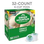 Green Mountain Coffee Roasters French Vanilla Coffee, Keurig Single-Serve K-Cup pods, Light Roast, 32 Count