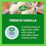 Green Mountain Coffee Roasters French Vanilla Coffee, Keurig Single-Serve K-Cup pods, Light Roast, 32 Count
