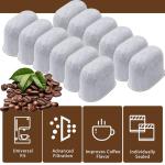 24 Pack Water Filters for Cuisinart Coffee Makers - Charcoal Cuisinart Coffee Filter Replacement, Improves Water Quality and Coffee Taste - Fits All Cuisinart Models