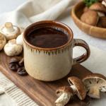 Mushroom Coffee (60 Servings) 10 Mushrooms (Lion’s Mane, Cordyceps, Turkey Tail & Other) Mixed With Gourmet Arabica Instant Immune Boosting Coffee for Focus & Gut Health Support