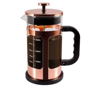 French Press Coffee & Tea Maker – 1000ml Rose Gold