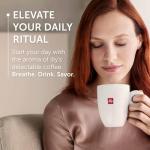 illy Whole Bean Coffee, Classico Medium & Intenso Dark Roasts, 100% Arabica, Premium Italian Coffee, Ideal for Espresso, Drip, Moka and French Press Brewing, 8.8oz, 6 Variety Pack