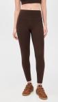 Varley Women's FreeSoft High Rise Leggings 25, Coffee Bean, Brown, XS