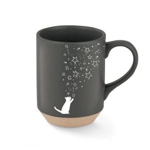 Fringe Studio "CELESTIAL CAT" Stoneware New York Mug, PetShop Collection (429073)