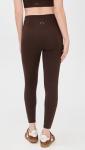 Varley Women's FreeSoft High Rise Leggings 25, Coffee Bean, Brown, XS