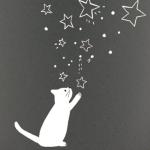 Fringe Studio "CELESTIAL CAT" Stoneware New York Mug, PetShop Collection (429073)