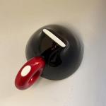 Pevxuoleo Fulcrum Balance Coffee Mug 7oz, Unique Ceramic Coffee Cup Handmade for Modern Home，Office, Novelty Gift for Christmas, Birthday(Black)