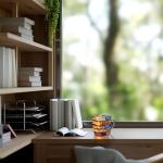 Painted Book Mug 2025 New Novelty Mugs for Book Lovers Gifts Unique Handmade Coffee Mugs Glass 11 0z Cool Funny Bookish Tea Cups Cute Tumblers Books Worm Readers Writers Librarian Gifts Women (1PC)