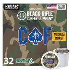 Black Rifle Coffee Company CAF, 32 Count, Medium Roast K Cups - Single Serve K Cups Coffee Pods - Kcup Pods Compatible with Keurig 1.0 & 2.0 - Made from Arabica Beans