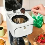 Beautiful 12-Cup Programmable Coffee Maker – Touch Display, Auto Brew Timer, Reusable Filter, Keep Warm Plate, Large Glass Carafe for Home & Office