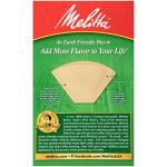 Melitta #2 Cone Coffee Filters, Bamboo, 80 Count