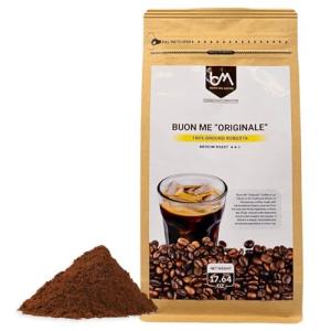 Buon Me Coffee Originalé Ground Coffee, 100% Robusta Bean, Medium Roast Vietnamese Coffee, Everyday Strong Brew – 17.6oz Bag
