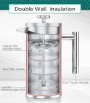 Insulated Stainless Steel French Press Coffee Maker