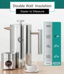 Insulated Stainless Steel French Press Coffee Maker