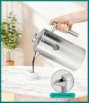 Insulated Stainless Steel French Press Coffee Maker