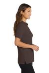 Port Authority Ladies Silk Touch Polo Shirt, Coffee Bean, XXL