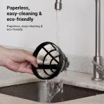 Gevi 14-Cup Programmable Coffee Maker, Drip Coffee Machine with Normal & Strong Brew for Home and Office, Glass Carafe, 2-Hour Keep Warm, Pause & Serve, Auto Shut Off, Silver