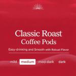 Classic Roast Coffee Pods, Medium Roast, Single Serve K-Cup Pods, 100 Count (1 Pack)
