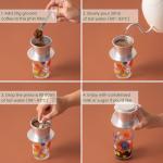 Conihat Whole Bean Coffee - Vietnamese Premium Arabica & Robusta Blend, Medium Roast, Dark Caramel, Roasted Peanut & Like-woody Notes, Balanced Flavor, Low Acid, Single Origin, Hand-Picked, 16 Oz Bag