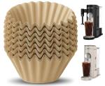 MIMORE Coffee Filters - 150 PCS Disposable Coffee Paper Filters for Ninja Pods and Grounds Single Serve Coffee Maker PB041, PB051 (Compatible with Kalita Wave Dripper 155)