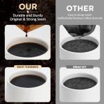 100 Count Coffee Filters, Premium #4 Cone Coffee Filters 8-12 cup, Unbleached Natural Disposable Coffee Filters 4 Cone Paper for Pour Over and Drip Coffee Maker