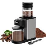 Wancle Conical Burr Coffee Grinder, Coffee Bean Grinder with Adjustable Grind Settings for Espresso, Drip & French Press, Low Noise & Anti-static with Powder Blower, Stainless Steel Burr