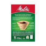 Melitta #4 Cone Coffee Filters, Unbleached Natural Brown, 40 Total Filters Count - Packaging May Vary
