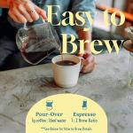 TOKYO COFFEE Organic Blend, Medium Dark Roast Whole Bean Coffee from Japan - 24oz Bag - Sweet and Smooth Signature Blend made with 100% Arabica Beans