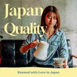 TOKYO COFFEE Organic Blend, Medium Dark Roast Whole Bean Coffee from Japan - 24oz Bag - Sweet and Smooth Signature Blend made with 100% Arabica Beans