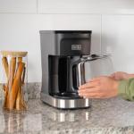 BLACK+DECKER CAFÉCRAFT 12-Cup Coffee Maker, One-Switch Drip Coffeemaker with Vortex Showerhead Technology, Sneak-A-Cup, Keep Warm Function, Stainless Steel