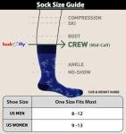 SockFly Coffee Bean Dress Socks Funny Novelty Crazy Fun Design Men Size 8-12 Cotton Casual Crew Colorful Funky Fancy Socks Gift for Men