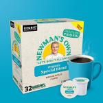 Newman's Own Organics Newman's Special Blend, Keurig Single-Serve K-Cup Pods, Medium Roast Coffee, 32 Count