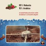 Vietnamese Whole Bean Coffee - Saigondan Mindful 85% Robusta 15% Arabica Dark Roast - Premium Single Origin, Direct Trade Vietnamese Coffee - 12 oz