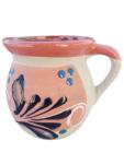 Hand-Painted Mexican clay Mugs, Floral Ceramic Coffee cups, Artisan Handmade Talavera Jarritos Mexican Mugs Tazas de Mexico (Mixed, Single (1))