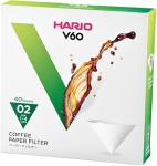 Hario V60 Paper Coffee Filter, Size 02, White, 40ct Box