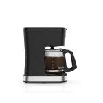 BLACK+DECKER CAFÉCRAFT 12-Cup Programmable Coffee Maker, Stainless Steel Drip Coffeemaker with Vortex Showerhead, Strength Selector, Sneak-A-Cup, Keep Warm