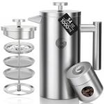 Insulated Stainless Steel French Press Coffee Maker