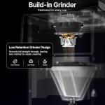 URintells Cuising Coffee Maker with Grinder, 22OZ Drip Coffee Maker with 5 Cup Glass Carafe and Removable Filter, Programmable Hot and Cold Bean to Cup Coffee Machine with Timer, Auto Shut Off