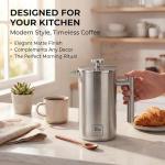 Barista Warrior Insulated Stainless Steel French Press