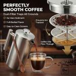 Barista Warrior Insulated Stainless Steel French Press