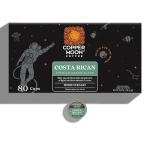 Copper Moon Single Serve Coffee Pods For Keurig K-Cup Brewers, Medium Roast, Costa Rican Blend, 80 Count