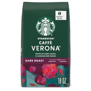 Starbucks Caffè Verona Dark Roast Whole Bean Coffee