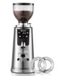 MOKKOM Professional 64mm Flat Burr Coffee Grinder with 100 Grind Settings, All-Metal Stainless Steel Body, Coffee Bean Grinder with Adjustable Electronic Timer, Anti-Static, LED Display