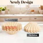 Disposable Coffee Paper Filter, 150 PCS Unbleached Coffee Filters Compatible with Ninja Pod & Grounds Specialty Single-Serve Coffee Maker, Paper Filters for Ninja PB051 PB041 Coffee Maker