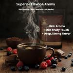 MokkaFarms 250g Whole Roasted Robusta Coffee Beans