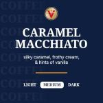 Victor Allen's Coffee Caramel Macchiato Flavored, 80 Count, Medium Roast, Single Serve Coffee Pods for Keurig K-Cup Brewers