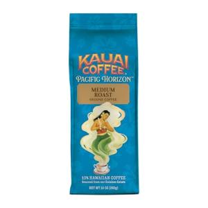 Kauai Hawaiian Ground Coffee, Koloa Estate Medium Roast (10 Ounce) - Gourmet Arabica Coffee From Hawaii's Largest Coffee Grower, Bold, Rich Blend