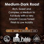 2LB Don Pablo Gourmet Coffee - Brazil Cerrado - Medium Dark Roast - Whole Bean Coffee - 100% Arabica Beans - Low Acidity and Non-GMO - 2lb bag